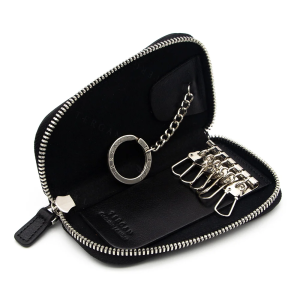 Tergan Siyah Deri Anahtarlık 0090A97 - Tergan (1)