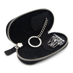 Tergan Siyah Deri Anahtarlık 0096A97 - Tergan (1)