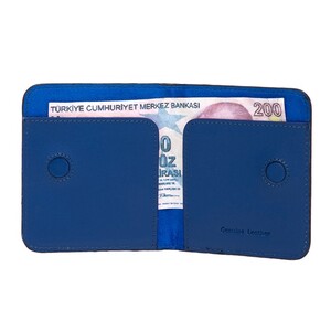 Tergan Siyah-Saks Deri Erkek Cüzdan 1639K3D - Tergan (1)