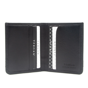 Tergan Siyah Unisex Deri Kredi Kartlık 1663B06 - Tergan (1)
