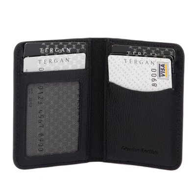 Tergan Siyah Unisex Kredi Kartlık 1640A85 - 2