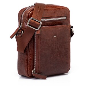 Tergan Taba Deri Erkek Askılı Çanta 21430P8Y - Tergan (1)