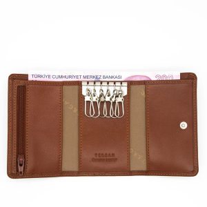 Tergan Taba Deri Unisex Anahtarlık 0066B01 - Tergan (1)