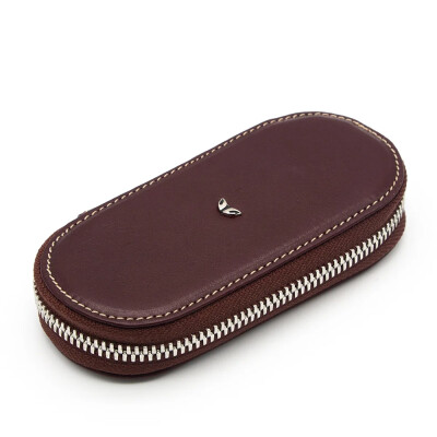 Tergan Koyu Taba Deri Anahtarlık 0096A99 - Tergan