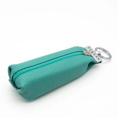 Tergan Turkuaz Deri Anahtarlık 0193N29 - Tergan
