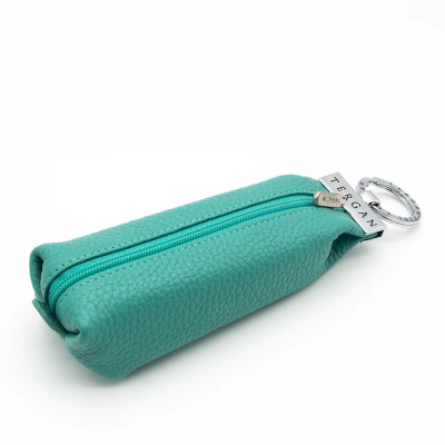 Tergan Turkuaz Deri Anahtarlık 0193N29 - 1
