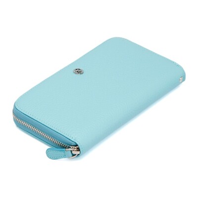 Tergan Turkuaz Deri Kadın Cüzdanı 5734N29 - 1