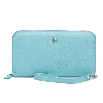 Tergan Turkuaz Deri Kadın Cüzdanı 5734N29 - 2