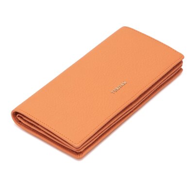 Tergan Turuncu Deri Kadın Cüzdanı 5685J35 - 1