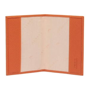 Tergan Turuncu Deri Unisex Pasaportluk 1200J35 - Tergan (1)