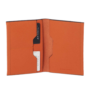 Tergan Turuncu Deri Unisex Pasaportluk 1657J35 - Tergan (1)