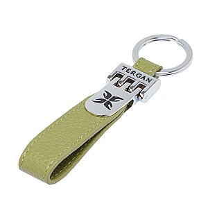 Tergan Yeşil Deri Unisex Anahtarlık 0247G8Z 