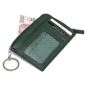 Tergan Yeşil Deri Unisex Kredi Kartlık 0265I5T - Tergan (1)