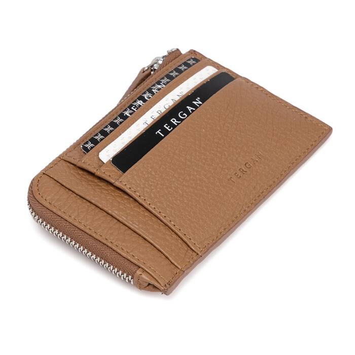 Tergan Taba Deri Unisex Kredi Kartlık 0265s5d